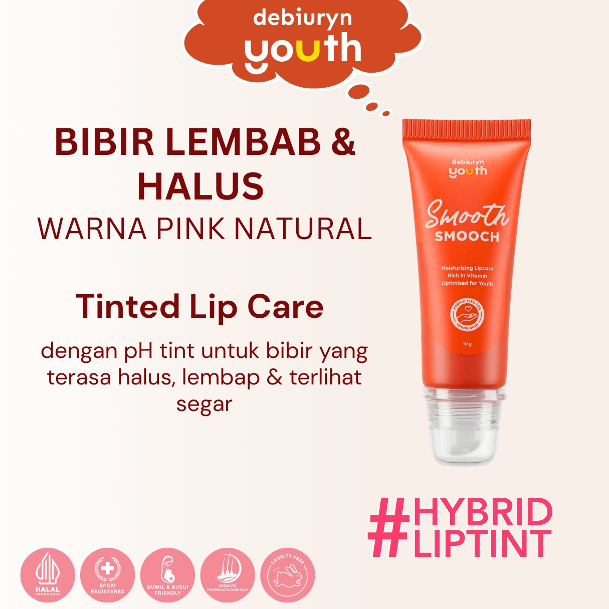 DeBiuryn Youth Smooth Smooch Lipbalm